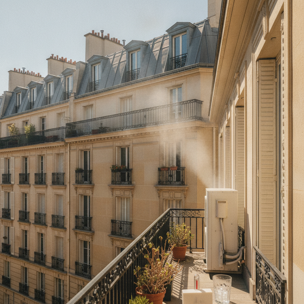Canicule et « pompe à chaleur » atmosphérique : quand la météo réchauffe l'air, votre logement en subit les effets