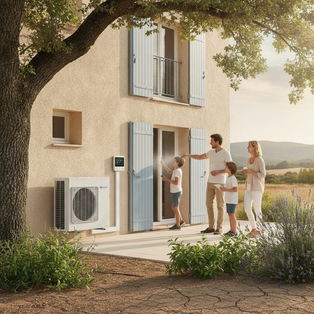Canicule et pompes à chaleur : comment garder la maison fraîche sans exploser sa facture
