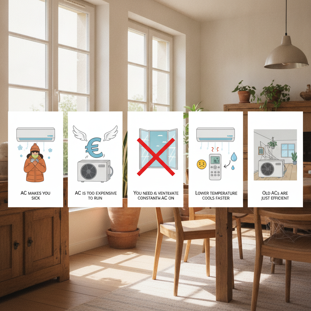 Climatisation : 5 croyances qui ont la vie dure