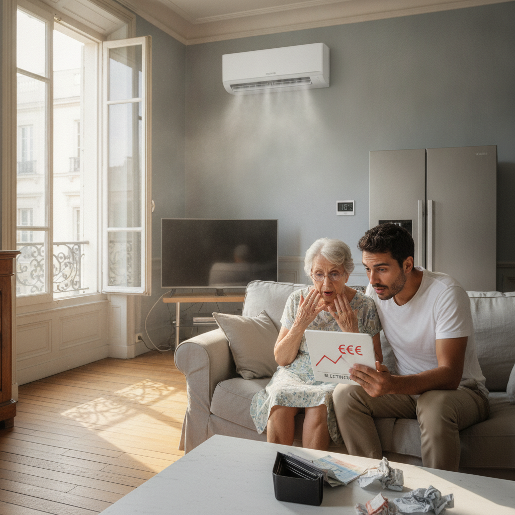 Climatisation : pourquoi chaque degré de moins fait exploser votre facture d'électricité