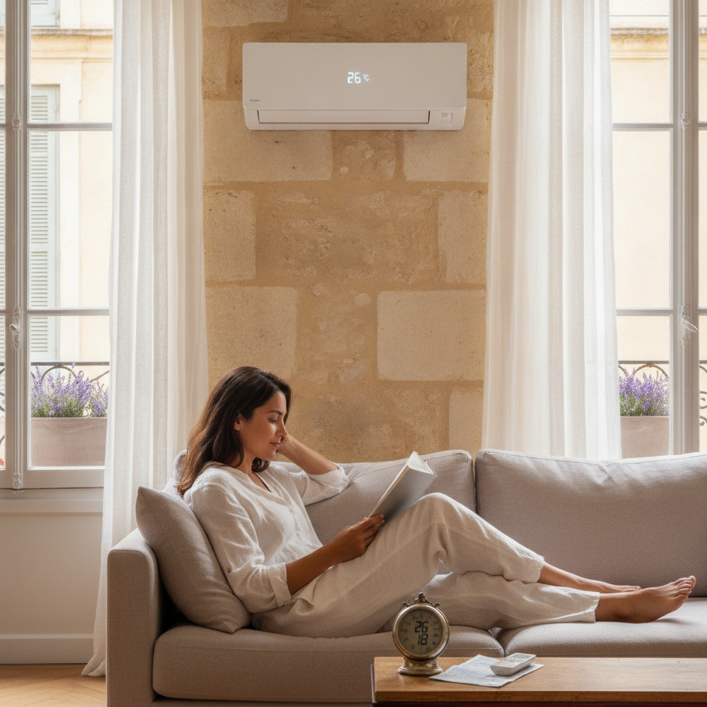 Climatisation : pourquoi limiter l'écart à 8 °C change tout pour votre confort et votre facture