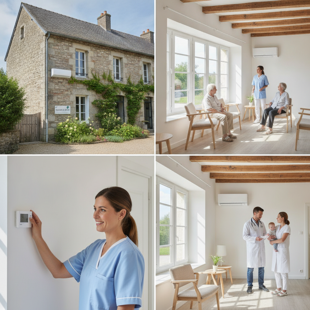 Climatiser une maison de santé : un investissement de confort et de santé publique