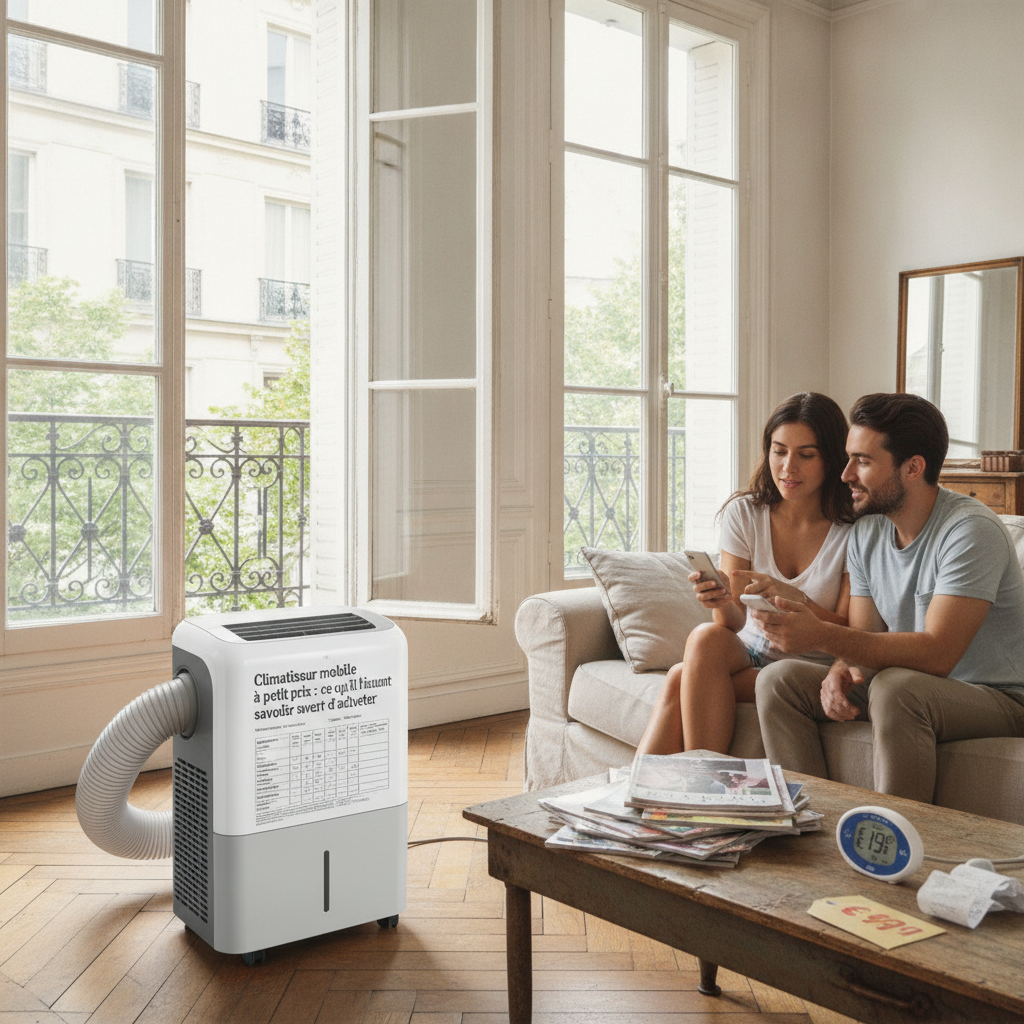 Climatiseur mobile à petit prix : ce qu'il faut vraiment savoir avant d'acheter