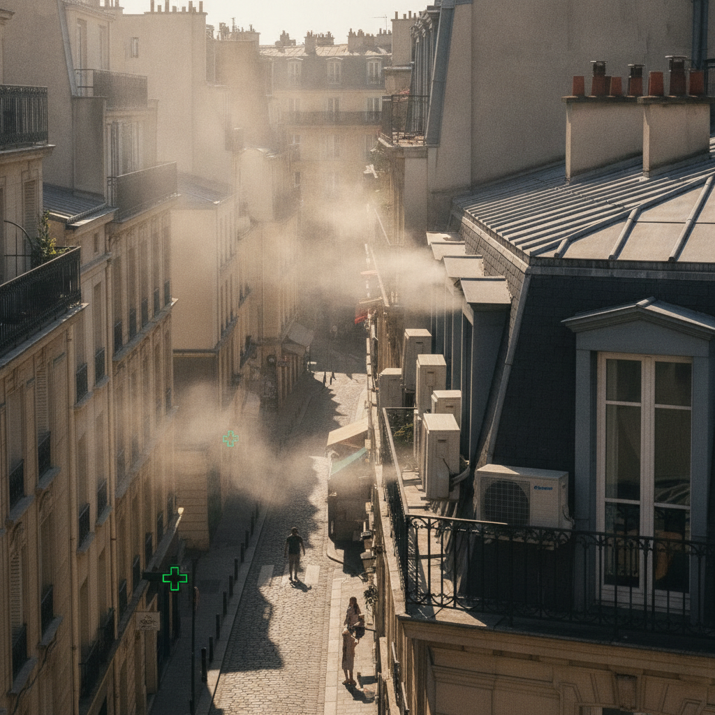 Climatiseurs en pleine canicule : quand nos appareils réchauffent la ville