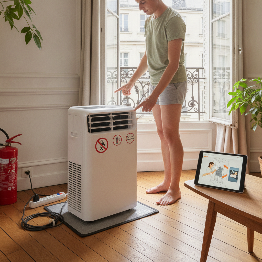 Climatiseurs mobiles : les bons réflexes pour écarter tout risque d'incendie