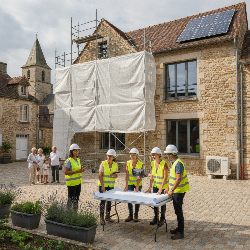 Comment les petites communes transforment leur patrimoine bâti grâce à la rénovation énergétique