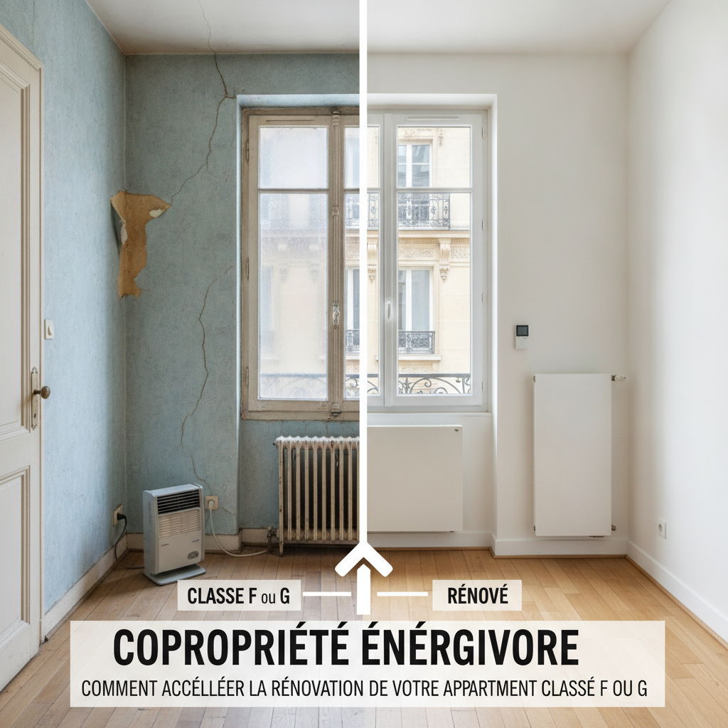 Copropriété énergivore : comment accélérer la rénovation de votre appartement classé F ou G
