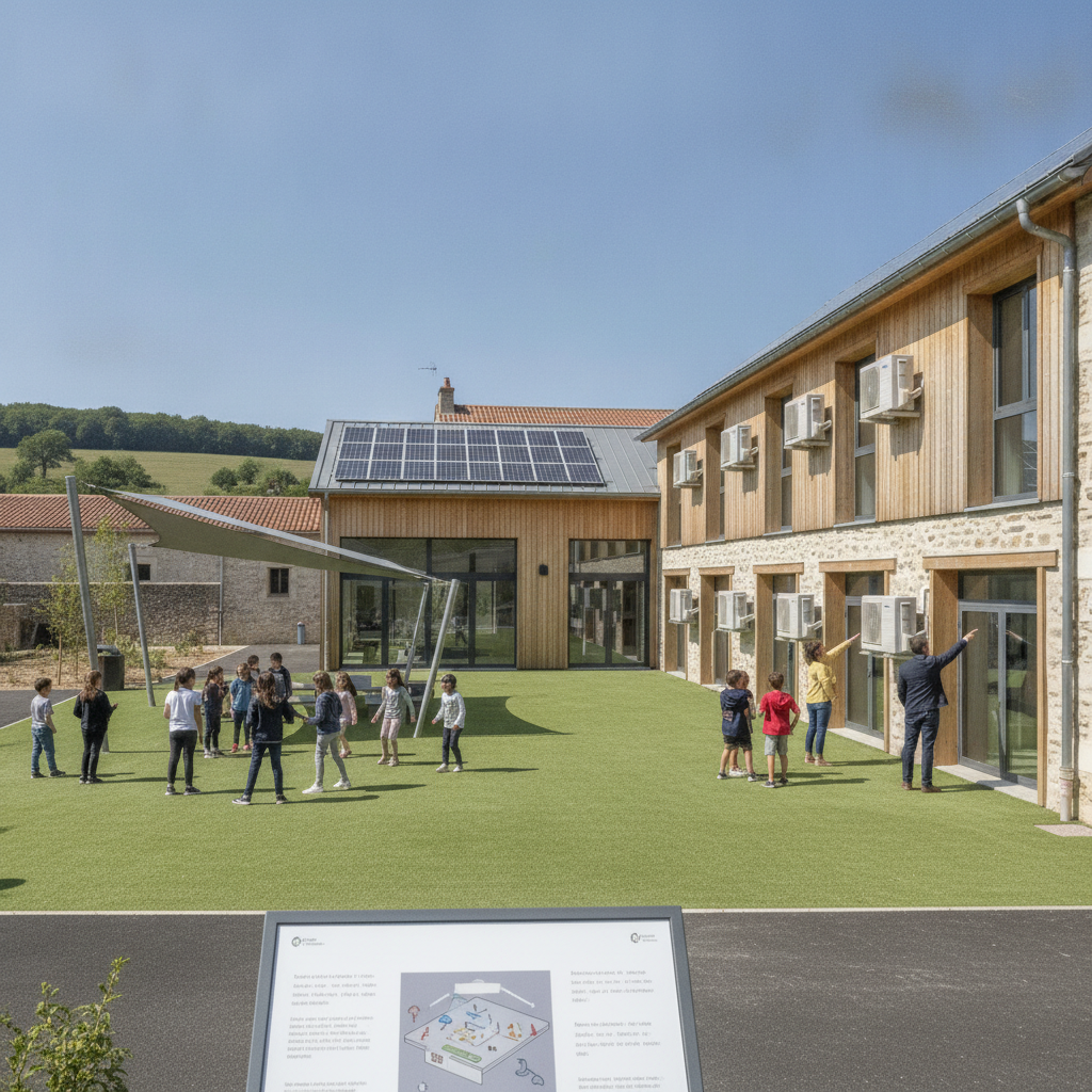 Écoles et climatisation : comment les collectivités modernisent leurs établissements scolaires