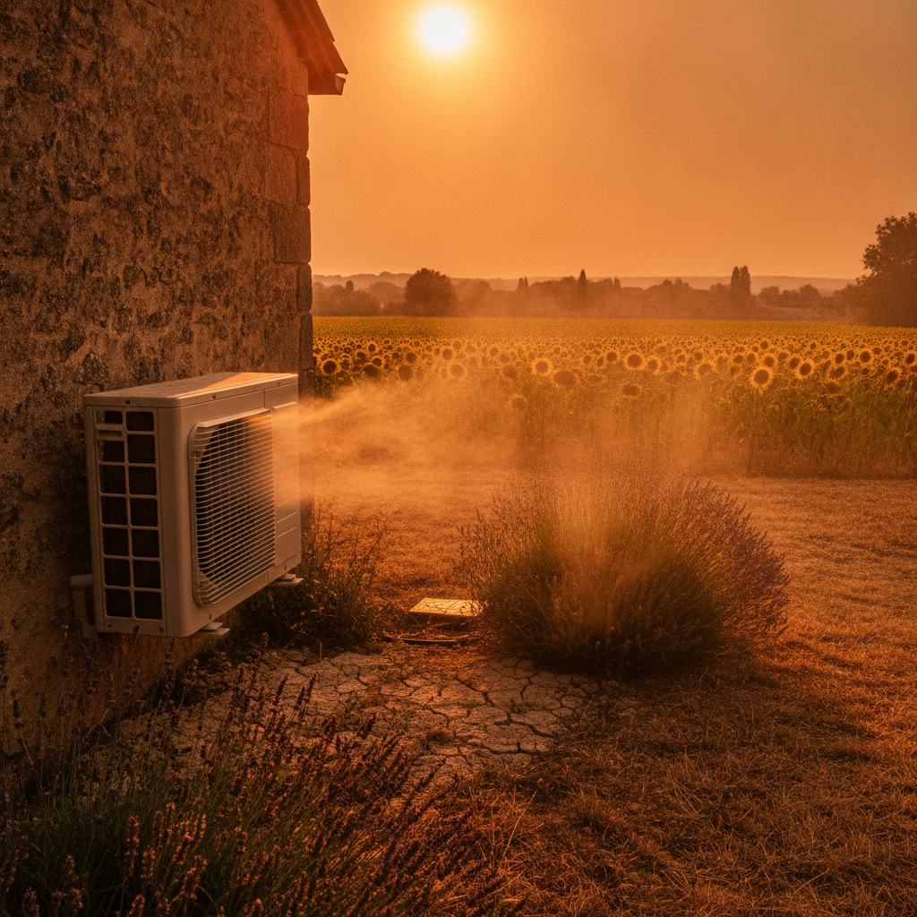 Effet "pompe à chaleur" : quand l'atmosphère amplifie la fournaise