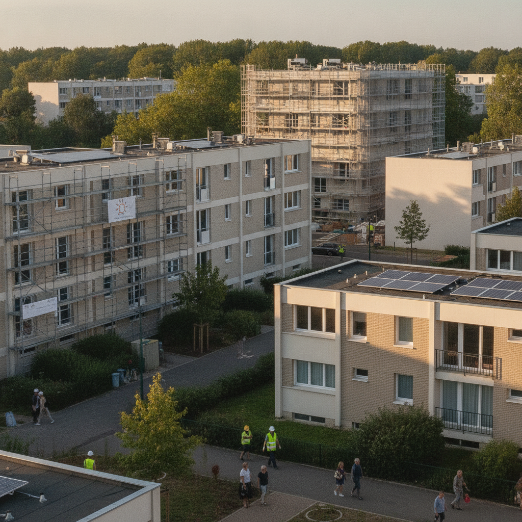 Évreux : 46 logements sortent de la précarité énergétique grâce à une rénovation globale