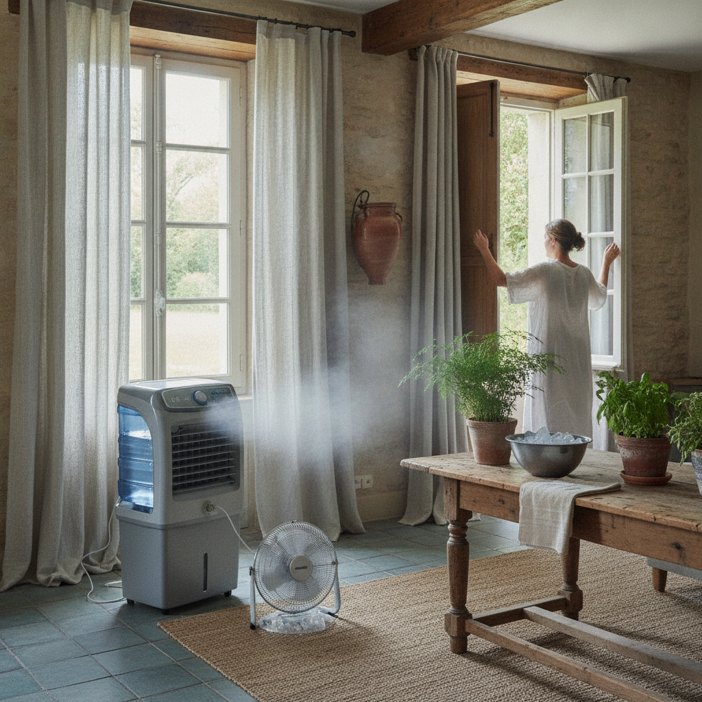 Garder sa maison fraîche pour moins de 1000 € sans installer de climatisation