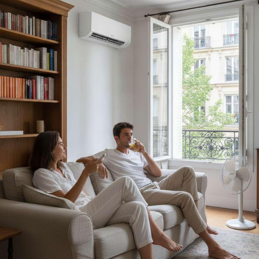 La climatisation entre dans les foyers français : un équipement qui se généralise