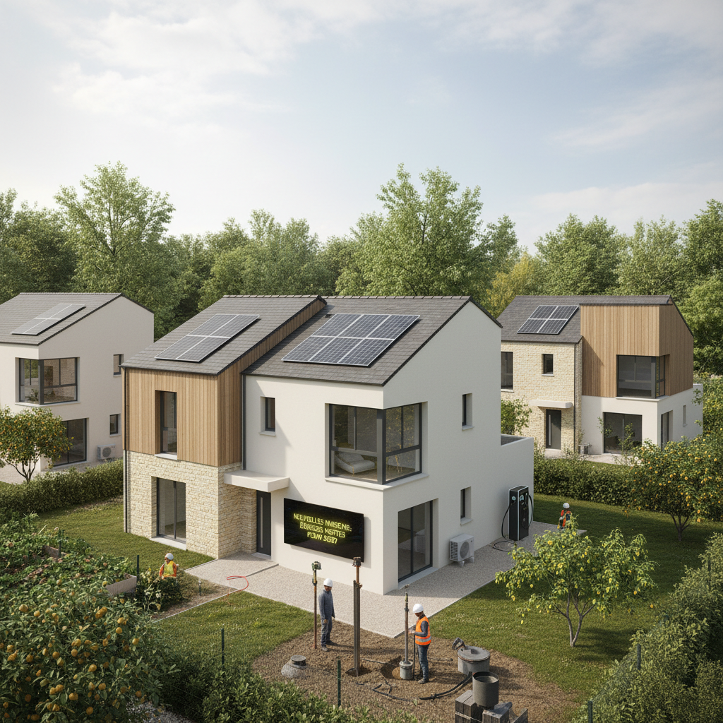 Maisons neuves : quelles alternatives au gaz dès 2027 ?