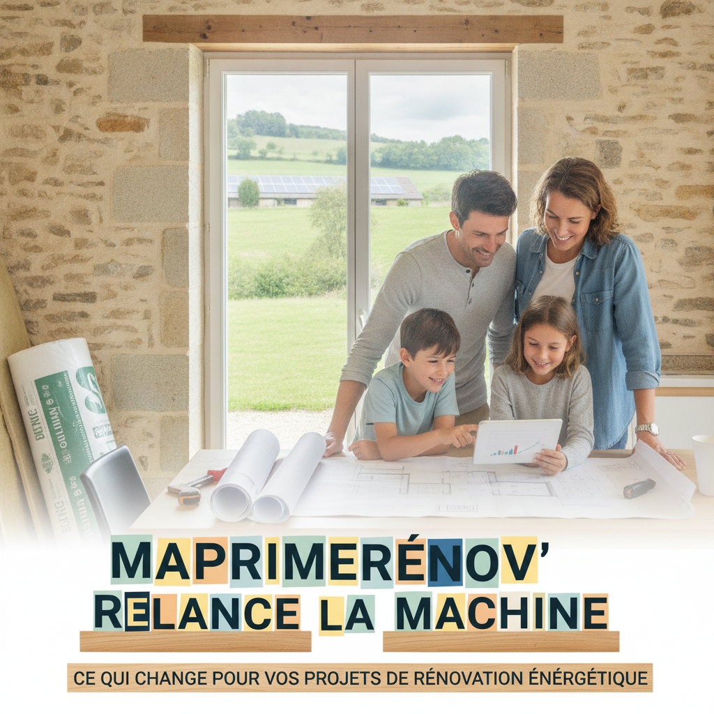 MaPrimeRénov' relance la machine : ce qui change pour vos projets de rénovation énergétique