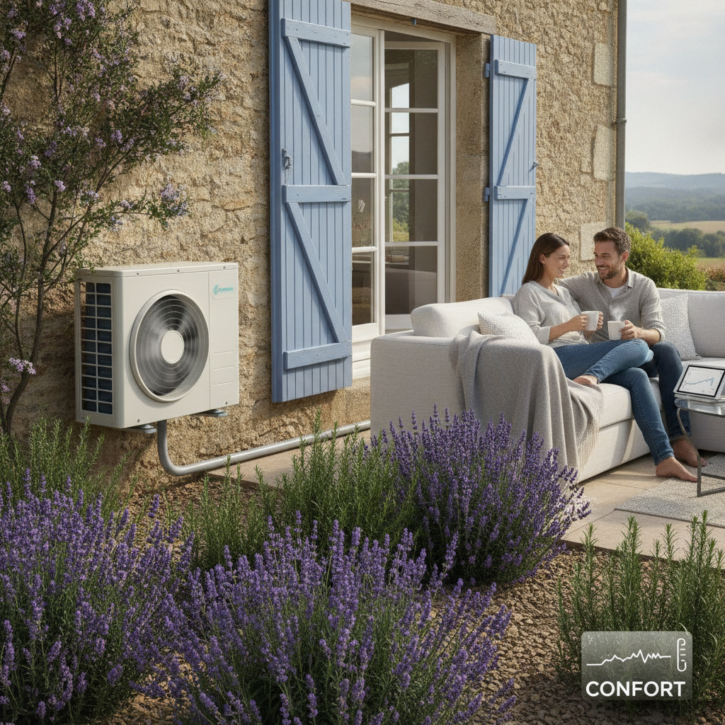 Pompe à chaleur air-eau à vitesse variable : ce que change la modulation pour votre confort