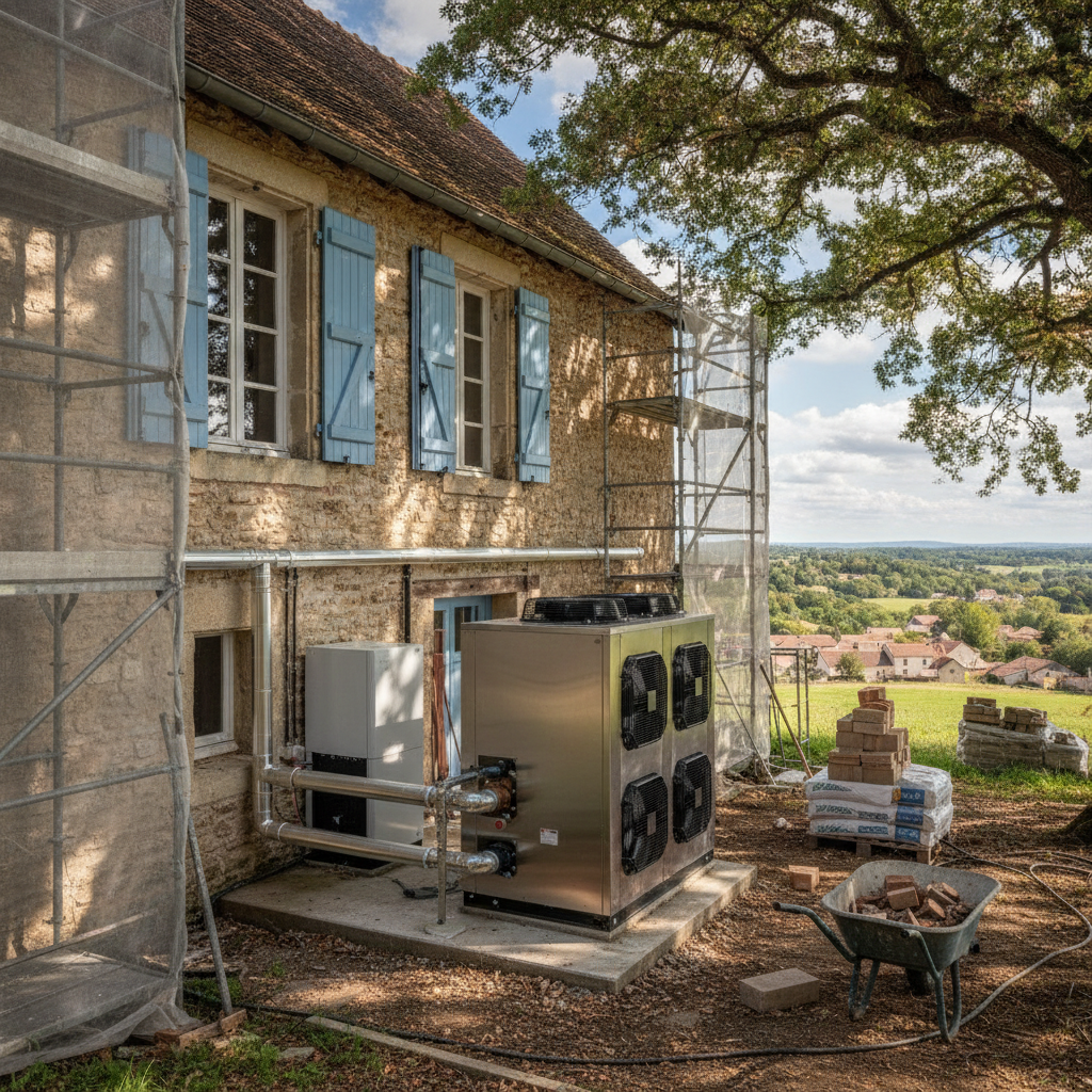 Pompe à chaleur hybride de forte puissance : une solution pour les bâtiments à rénover