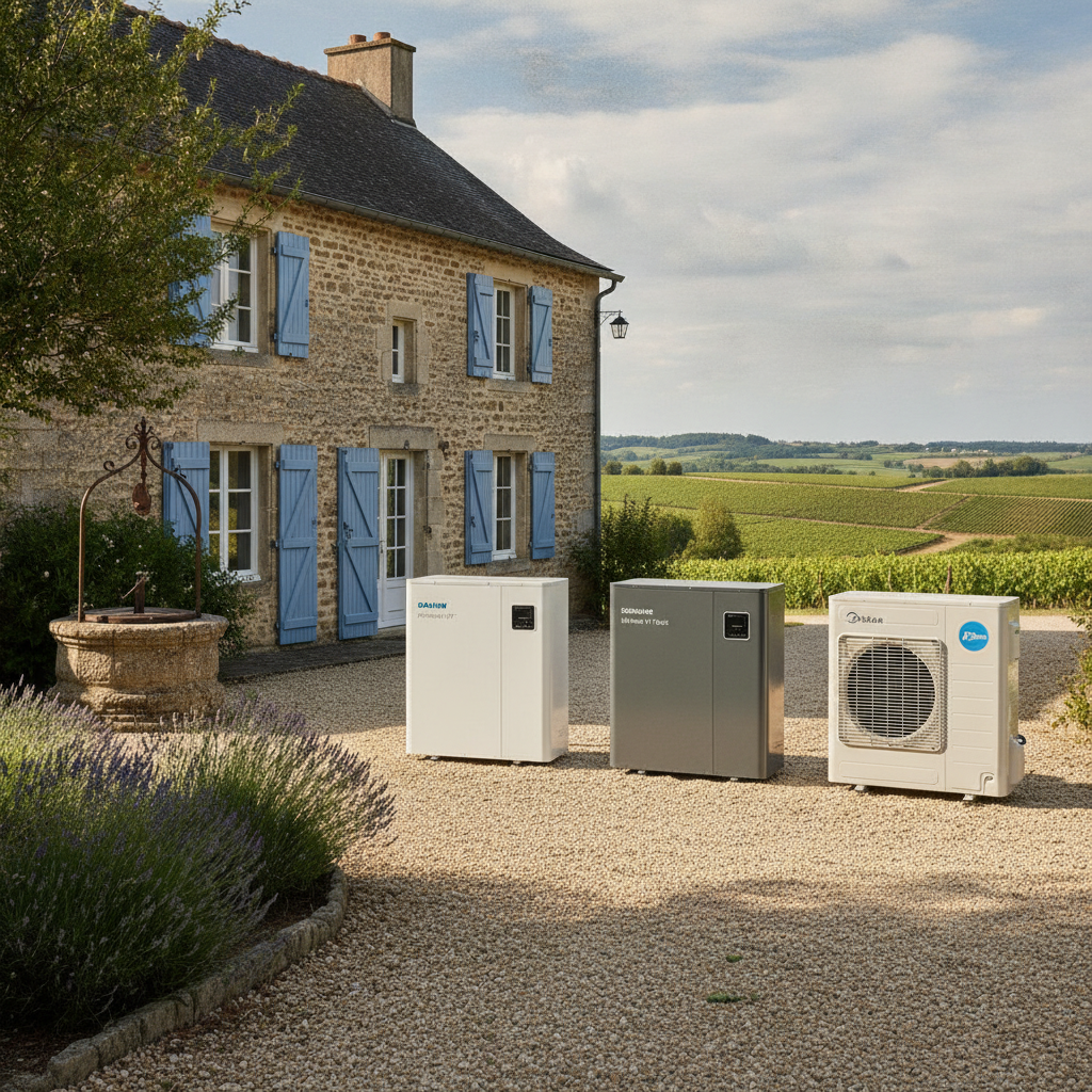Pompe à chaleur tout-en-un : Daikin, Samsung et Midea face à face