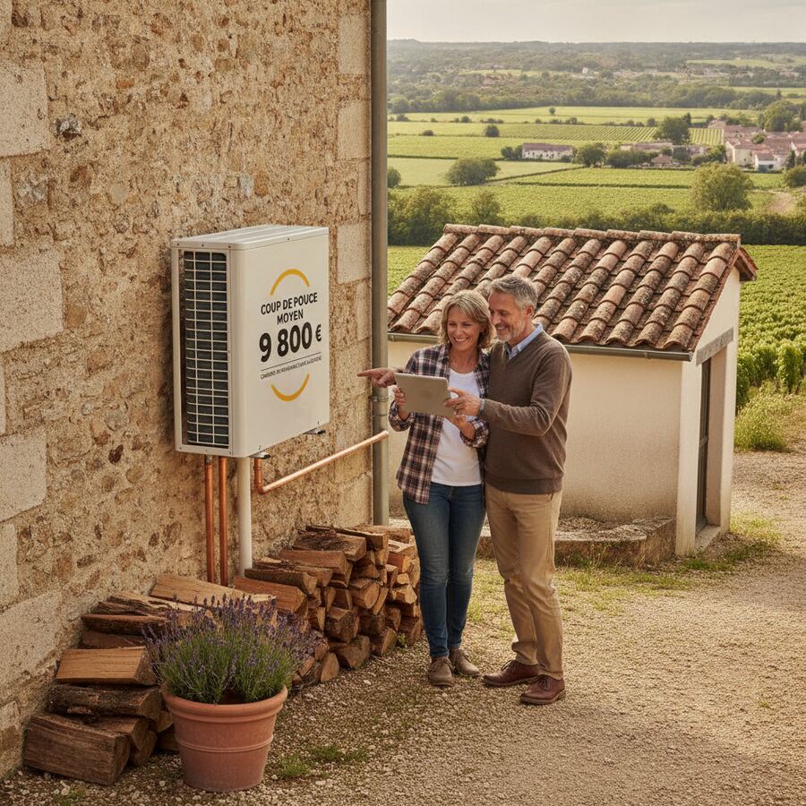 Pompe à chaleur : un coup de pouce moyen de 9 800 € pour changer de chauffage sans alourdir la facture