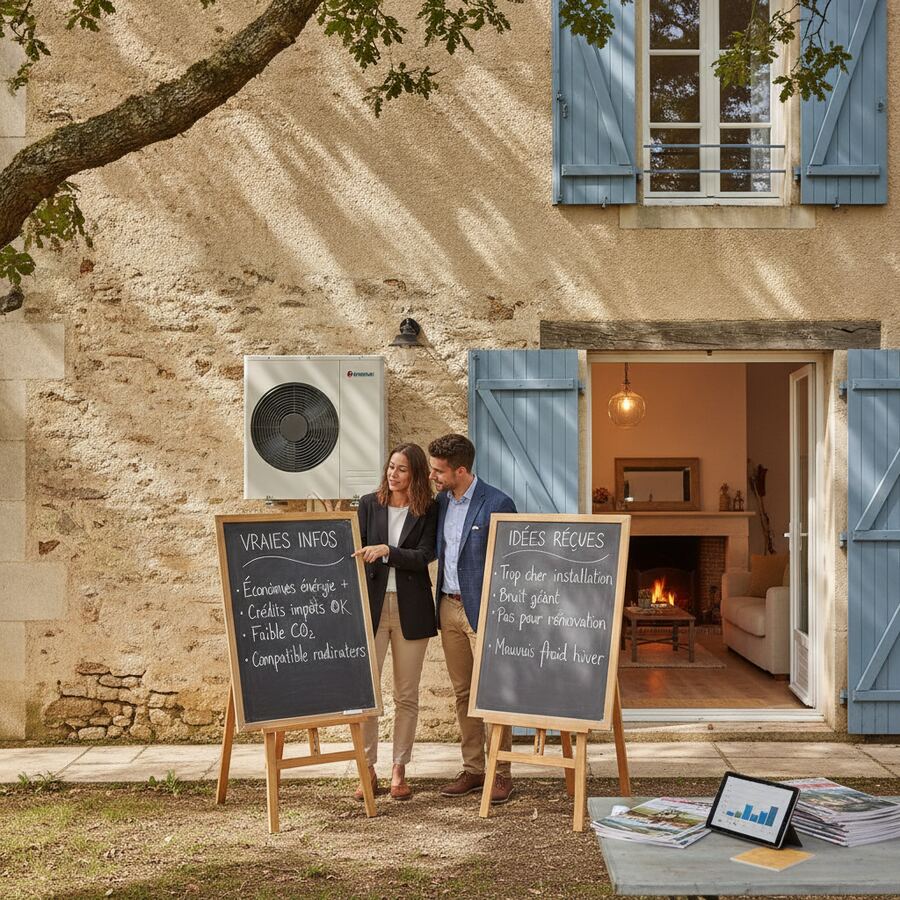 Pompes à chaleur : comment distinguer les vraies infos des idées reçues