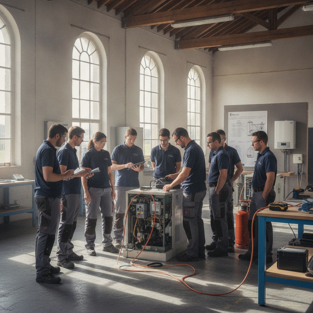 Pompes à chaleur : la formation des installateurs, nerf de la transition énergétique