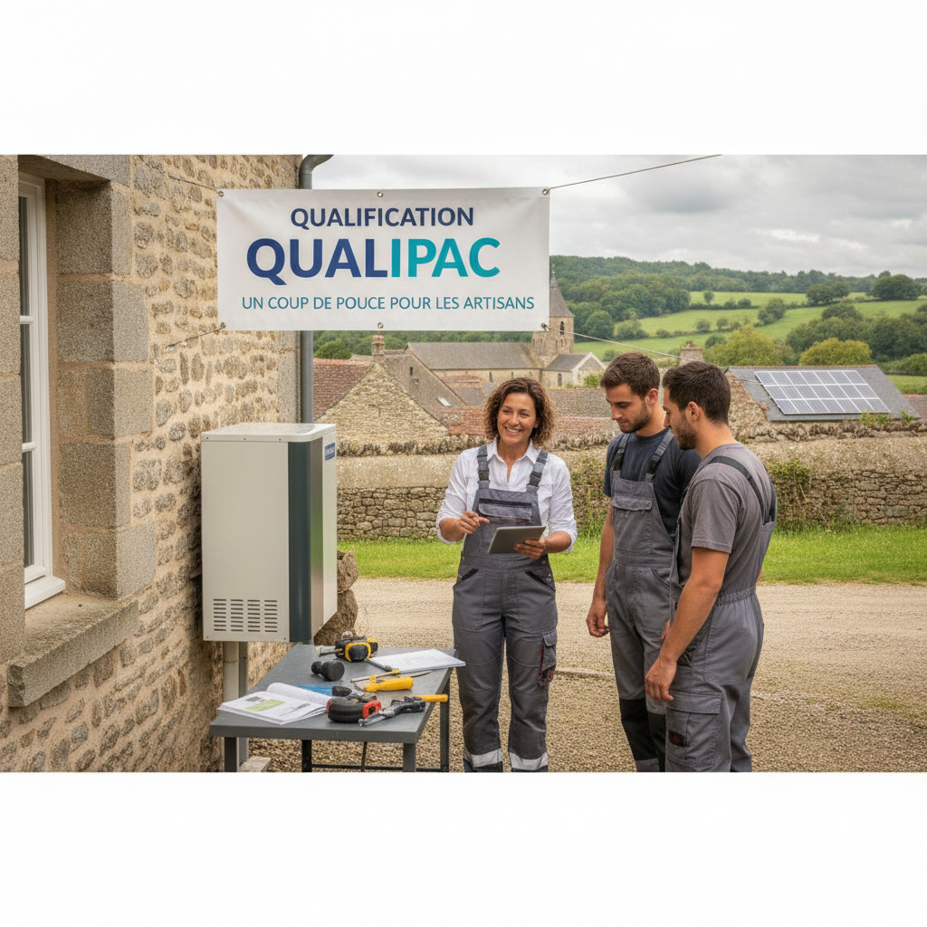 Qualification QualiPAC : un coup de pouce pour les artisans qui veulent installer des pompes à chaleur