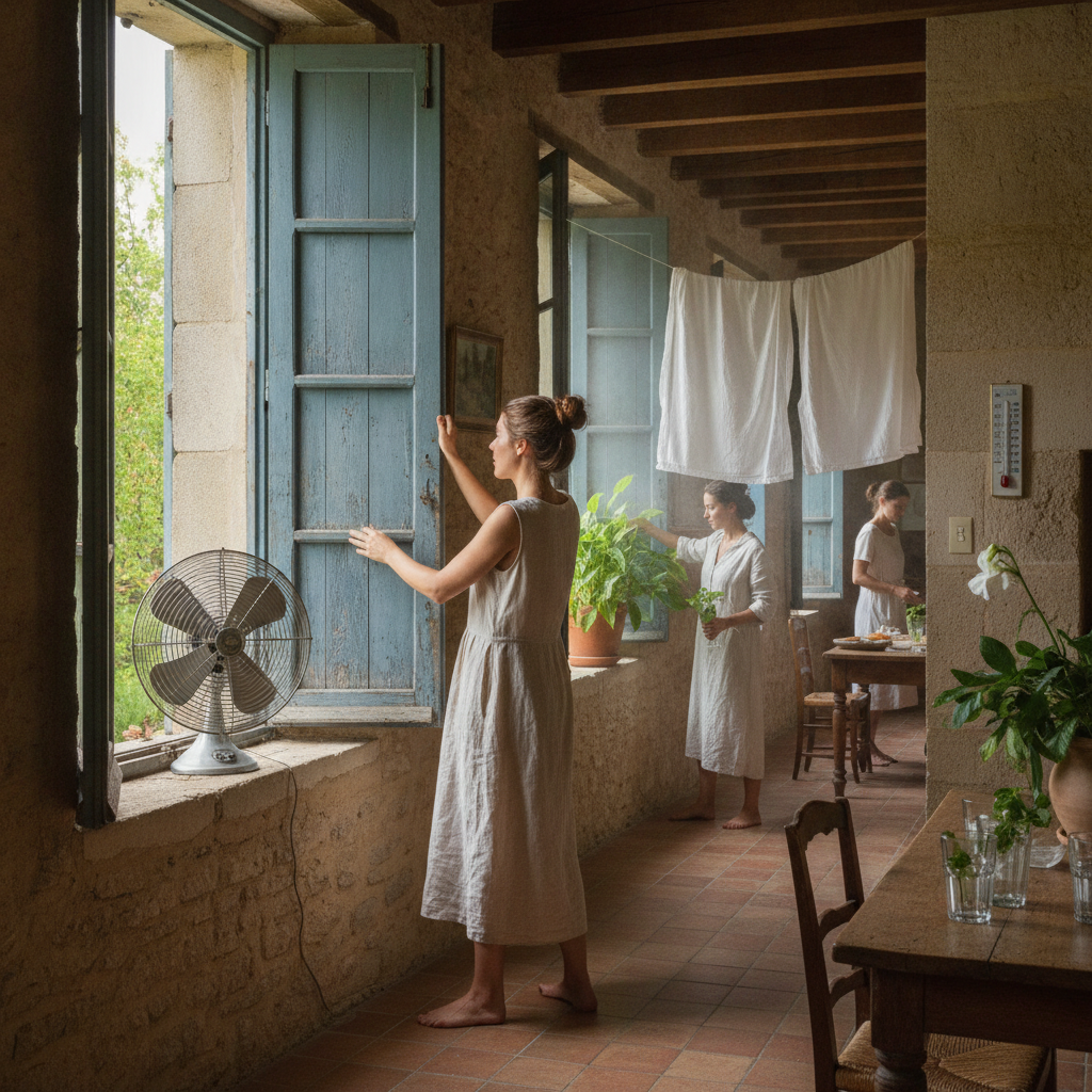 Rafraîchir sa maison sans clim : les gestes qui font vraiment baisser la température