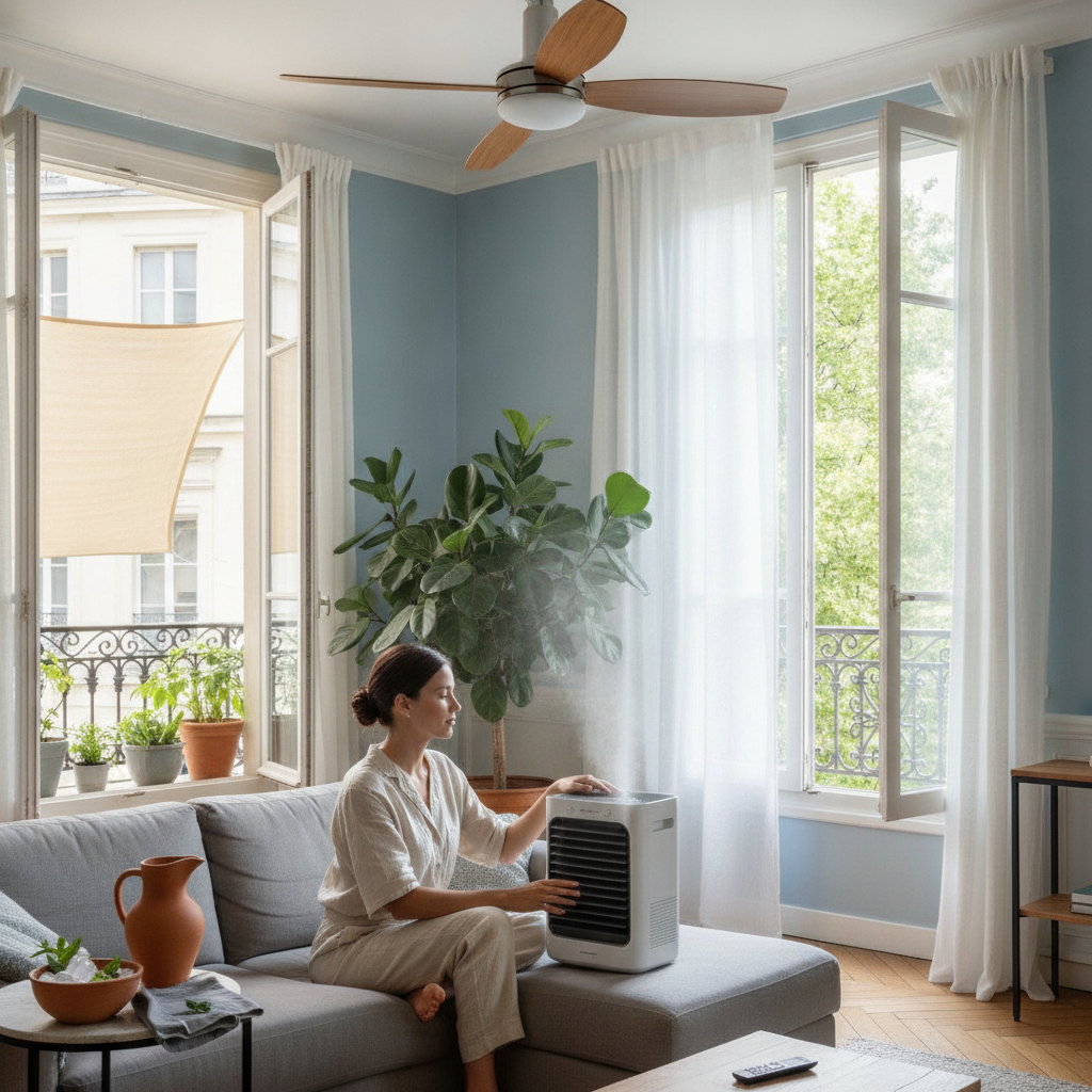 Rafraîchir son logement sans gros chantier : les alternatives à la clim fixe en 2026