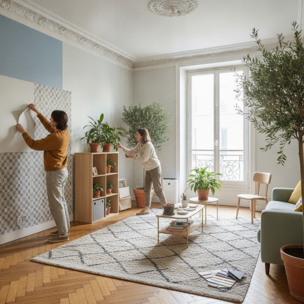 Rafraîchir son logement sans gros chantier : les alternatives qui séduisent en 2026