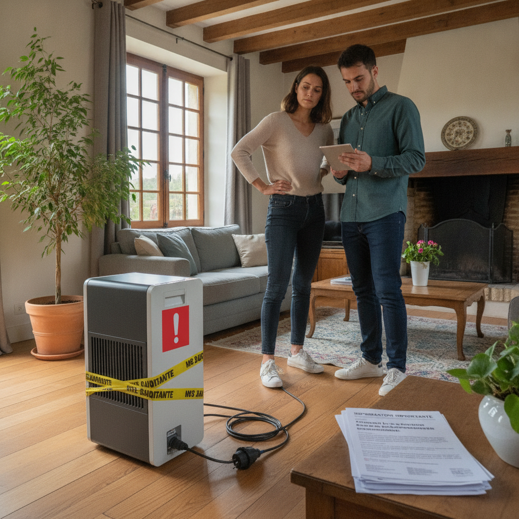 Rappel de pompes à chaleur : quand la sécurité impose de débrancher son appareil
