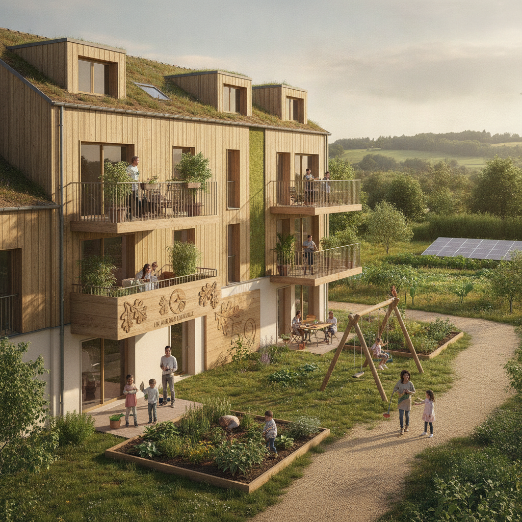 Rénovation biosourcée : quand un parc immobilier social repart pour un demi-siècle