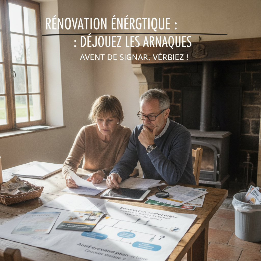 Rénovation énergétique : comment déjouer les arnaques avant de signer