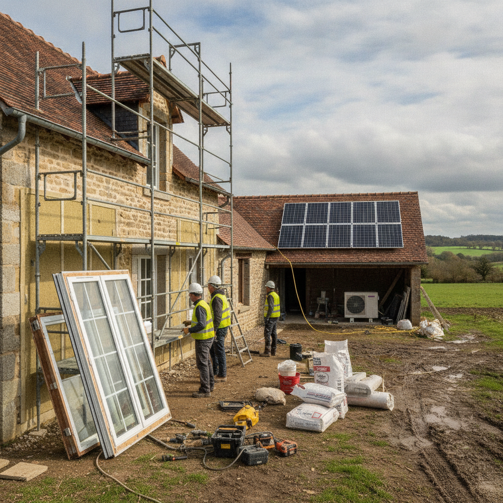 Rénovation énergétique en Sarthe : ce que révèle l'activité des chantiers locaux