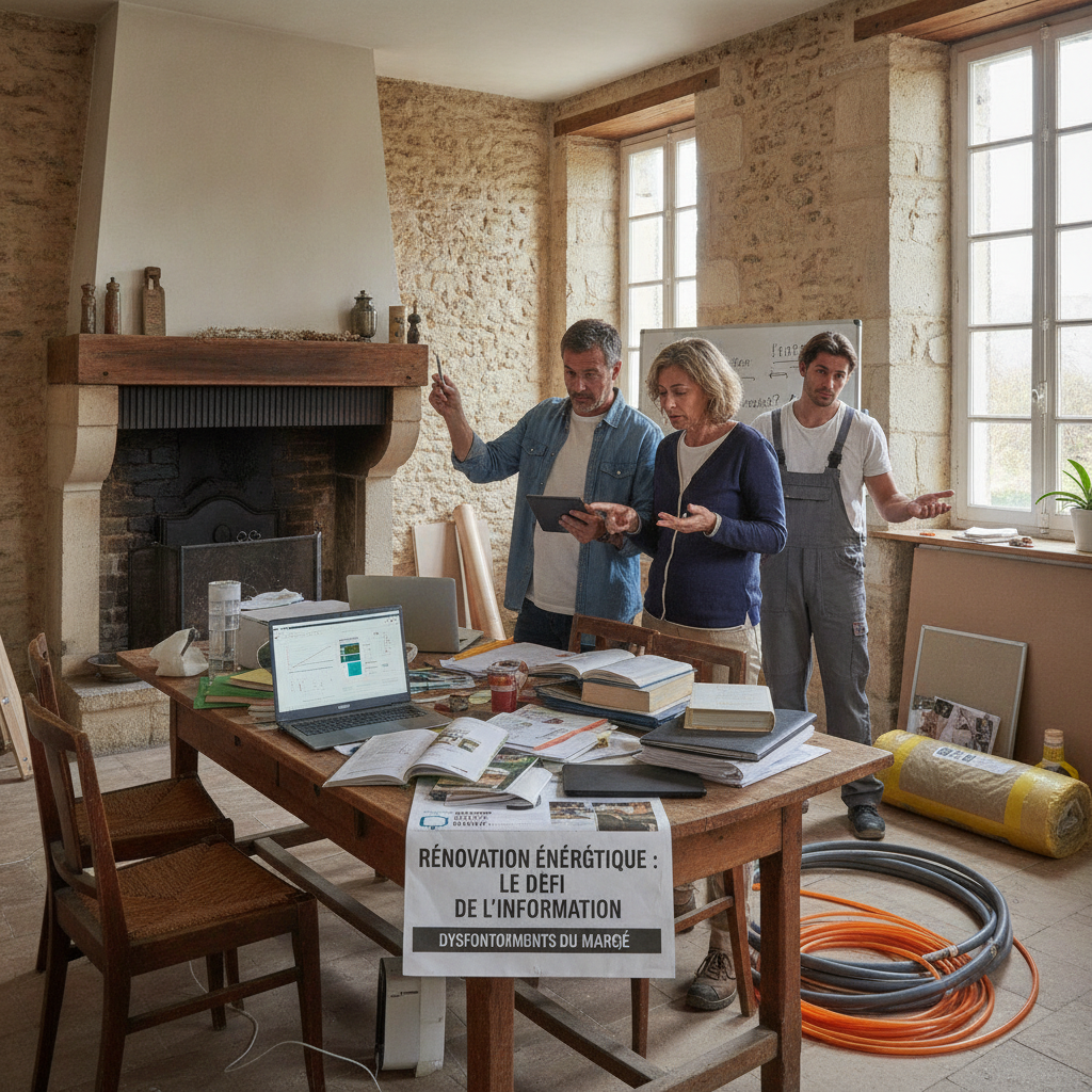 Rénovation énergétique : le défi de l'information face aux dysfonctionnements du marché