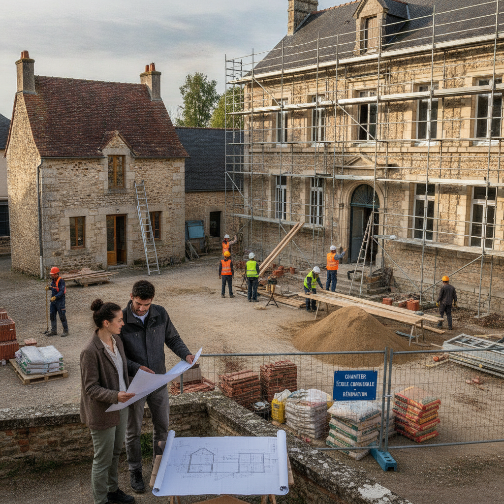 Rénover une école : ce que les chantiers communaux nous apprennent sur nos propres travaux